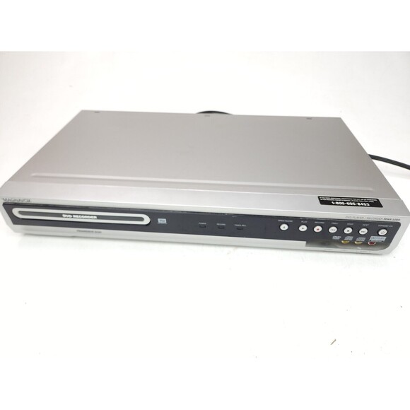 Magnavox MWR10D6 DVD Recorder Player Tested Working - No Remote